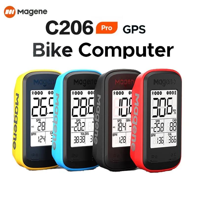 Magene Ʈ  ǻ C206/PRO  GPS  ӵ   Mtb Ŭ  Ÿ